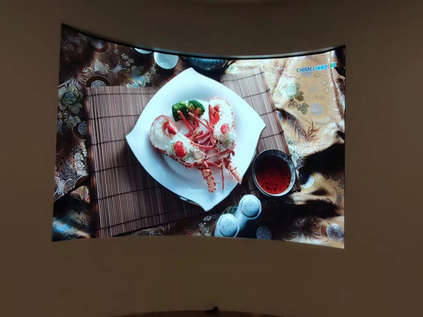 永丰室内P2.5弧形LED屏